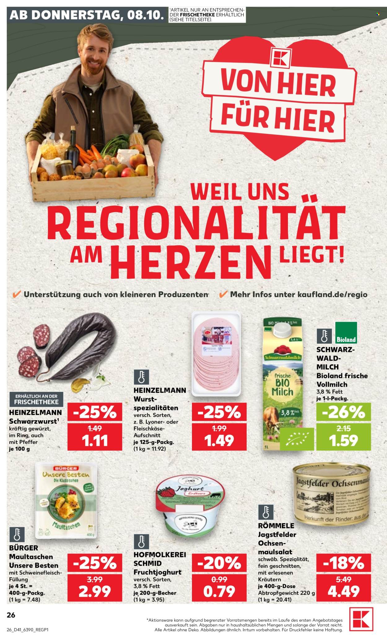 Kaufland Prospekte  - 8.10.2026 - 14.10.2026. Seite 26