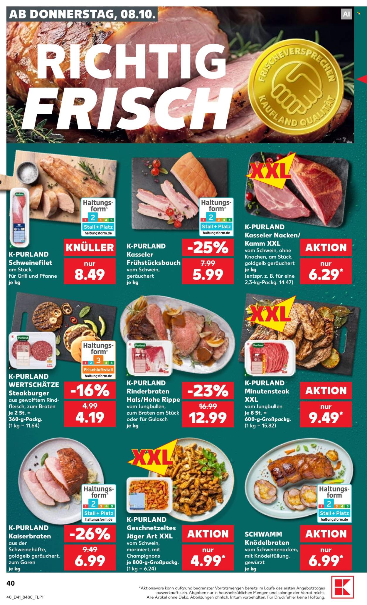 Kaufland Prospekte  - 8.10.2026 - 14.10.2026. Seite 40