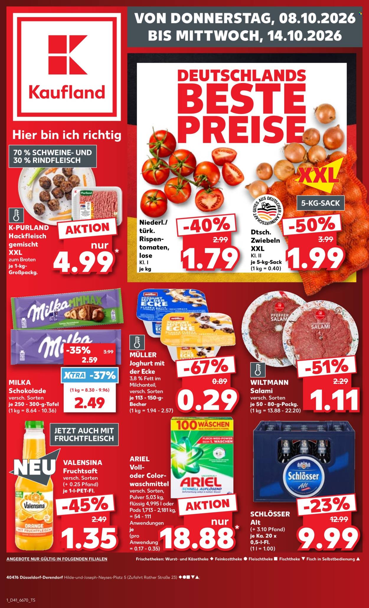 Leták Kaufland - 8.10.2026 - 14.10.2026. Strana 1