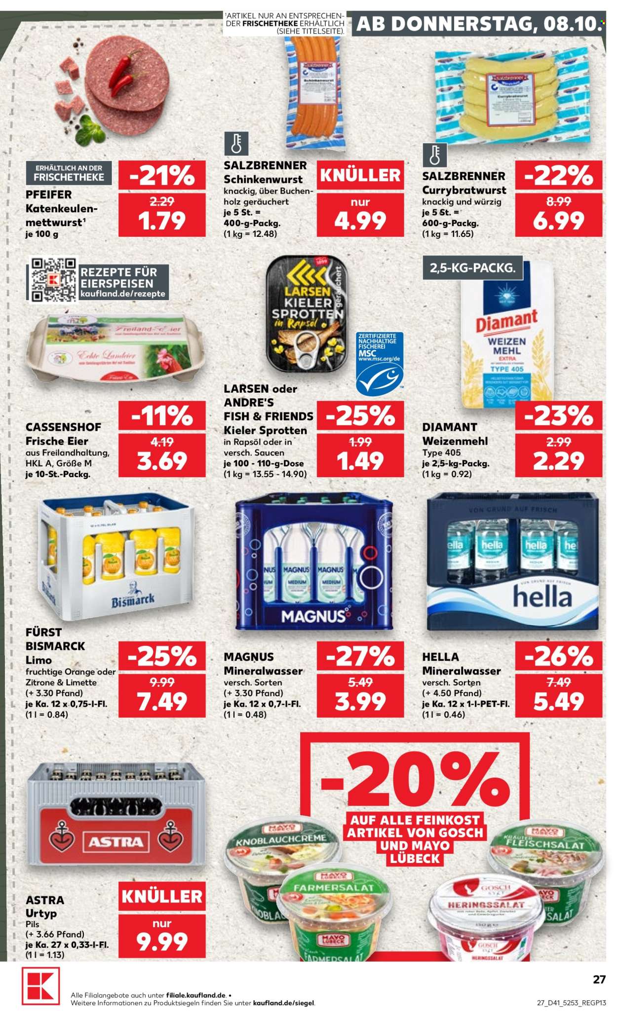 Kaufland Prospekte  - 8.10.2026 - 14.10.2026. Seite 27