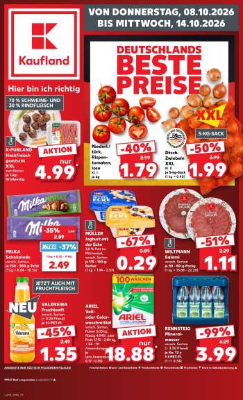 Prospekte Kaufland - 8.10.2026 - 14.10.2026.