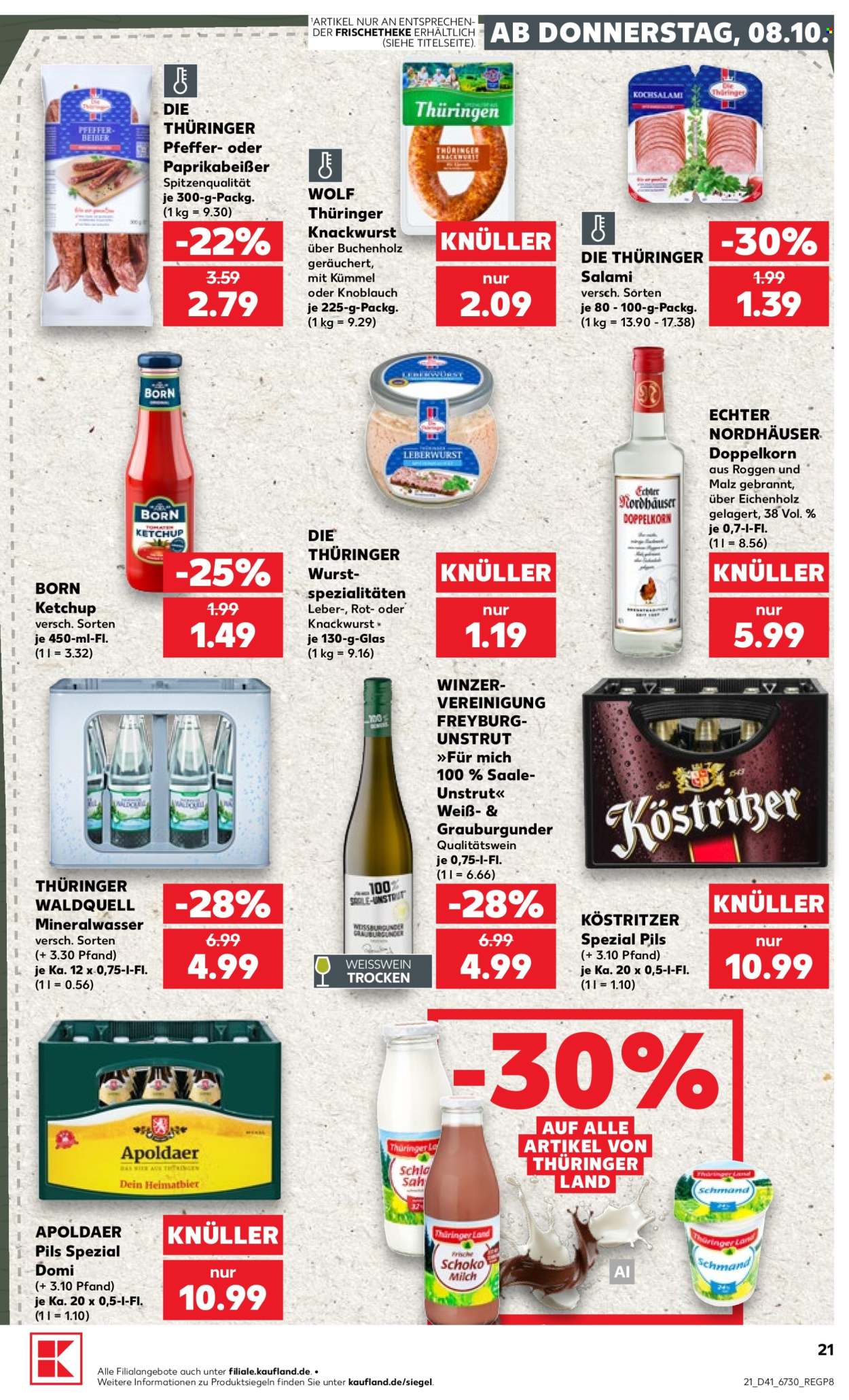 Kaufland Prospekte  - 8.10.2026 - 14.10.2026. Seite 21
