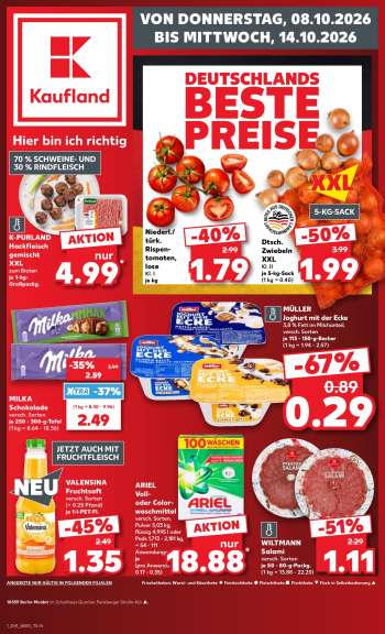 Prospekte Kaufland - 8.10.2026 - 14.10.2026.