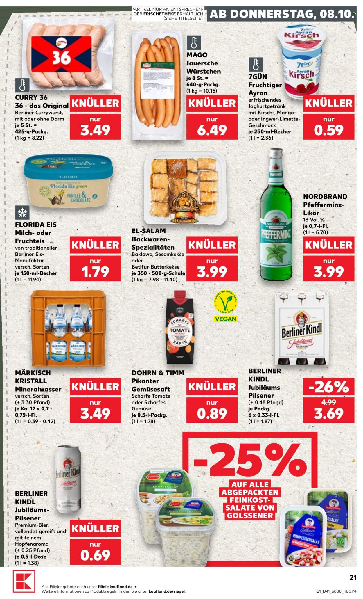 Kaufland Prospekte  - 8.10.2026 - 14.10.2026. Seite 21