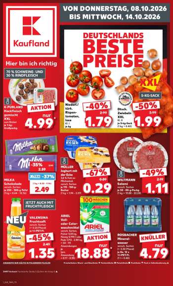 Prospekte Kaufland - 8.10.2026 - 14.10.2026.