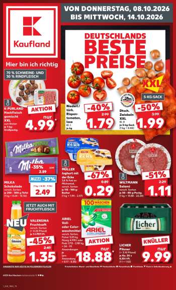 Prospekte Kaufland - 8.10.2026 - 14.10.2026.