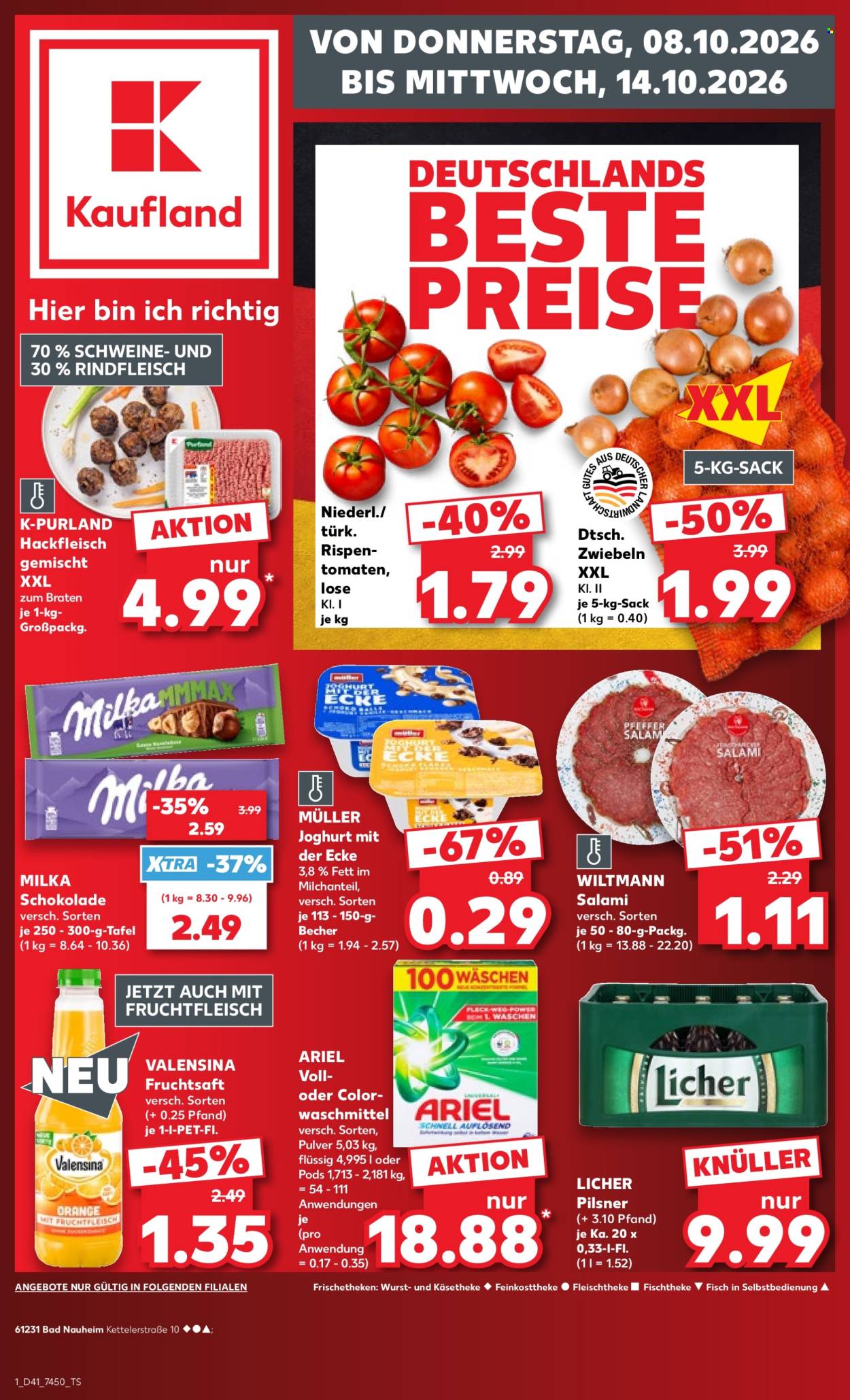 Leták Kaufland - 8.10.2026 - 14.10.2026. Strana 1