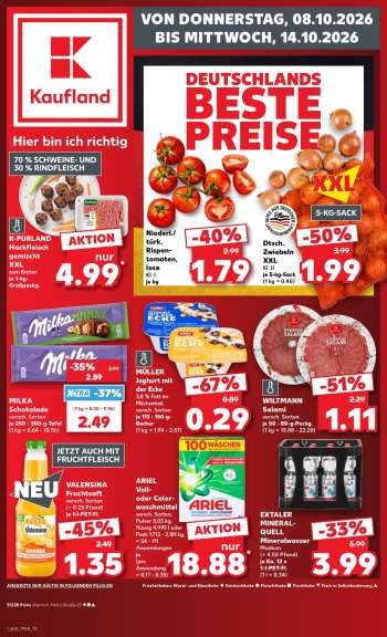 Prospekte Kaufland - 8.10.2026 - 14.10.2026.
