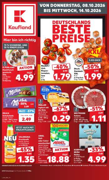 Prospekte Kaufland - 8.10.2026 - 14.10.2026.