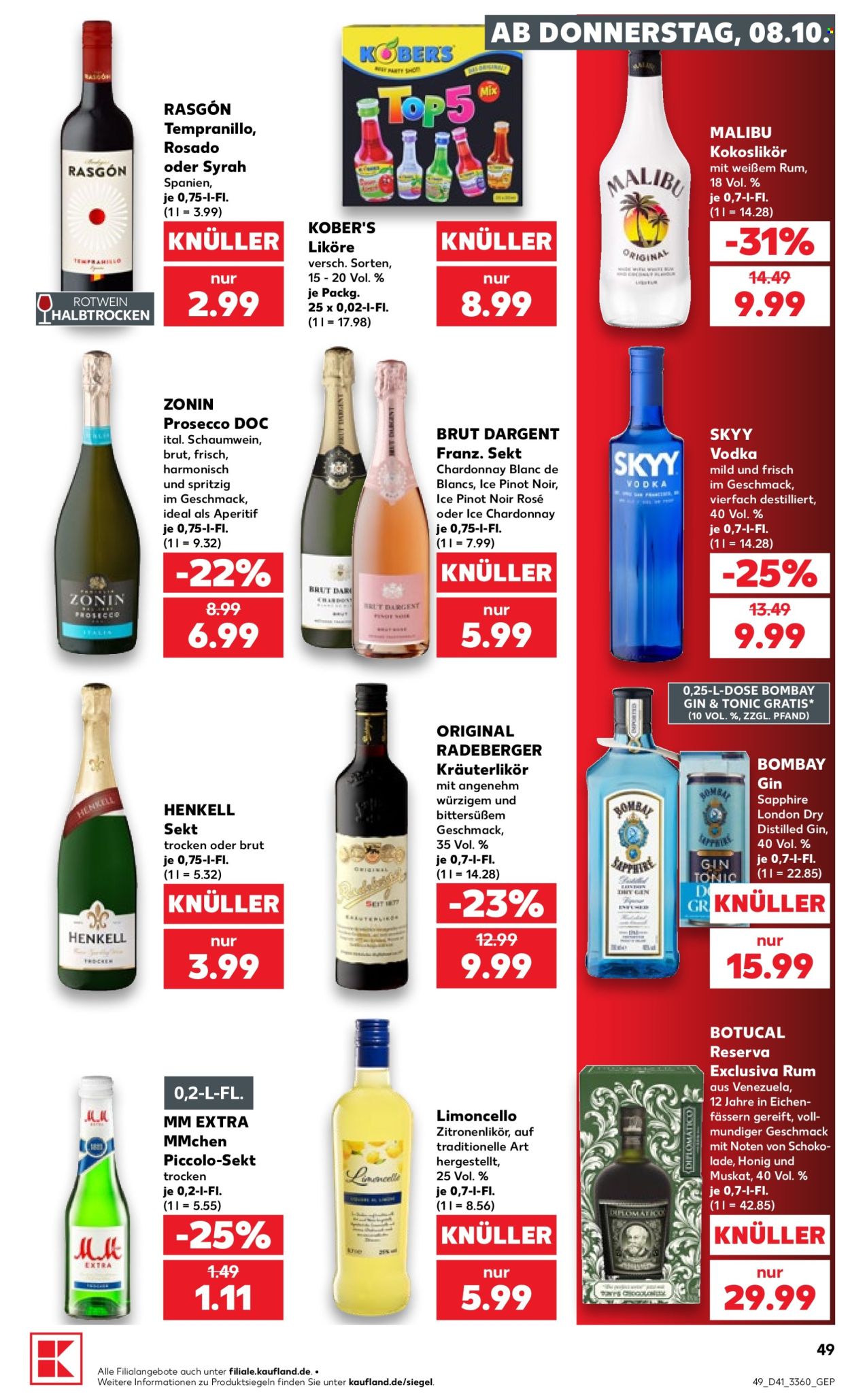 Kaufland Prospekte  - 8.10.2026 - 14.10.2026. Seite 49