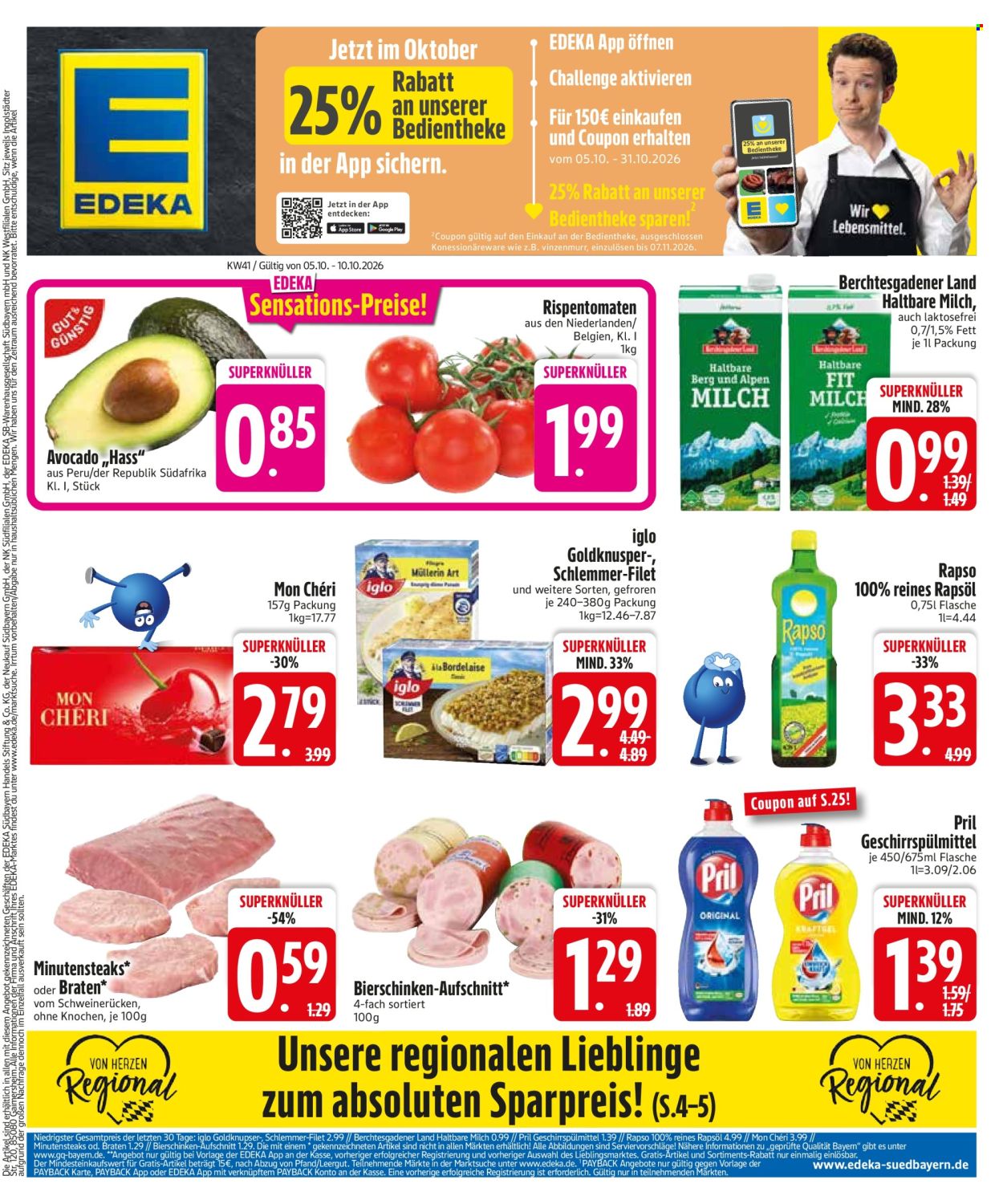 Edeka Prospekte  - 5.10.2026 - 10.10.2026. Seite 3