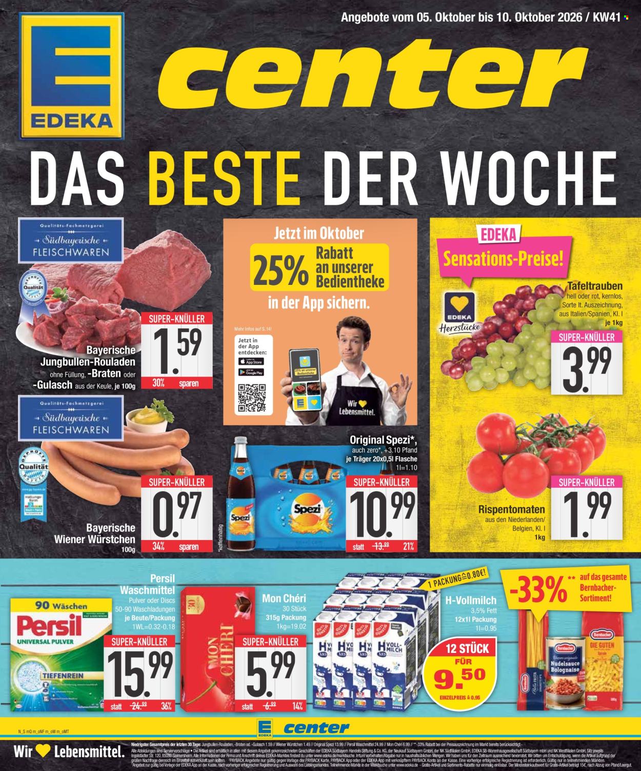 Edeka Prospekte  - 5.10.2026 - 10.10.2026. Seite 1