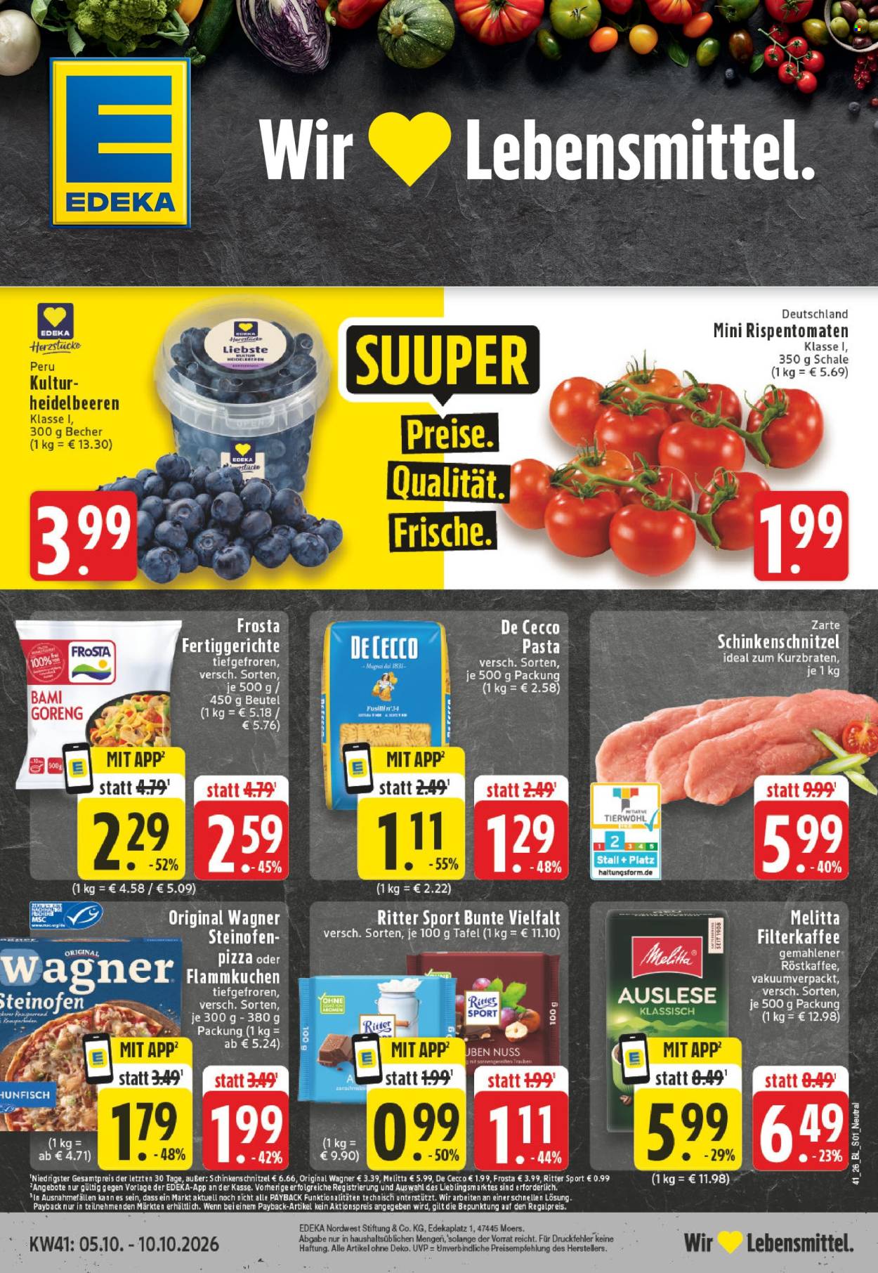 Edeka Prospekte  - 5.10.2026 - 10.10.2026. Seite 1