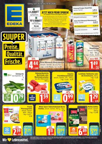 Prospekte Edeka - 5.10.2026 - 10.10.2026.