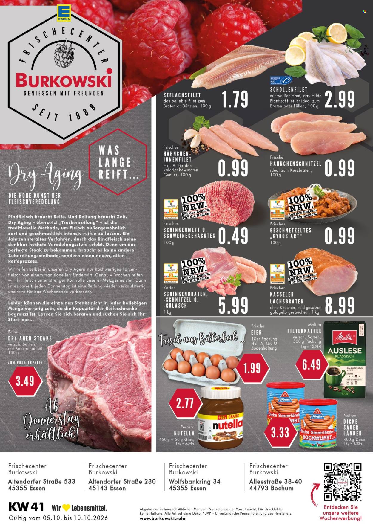 Edeka Prospekte  - 5.10.2026 - 10.10.2026. Seite 1