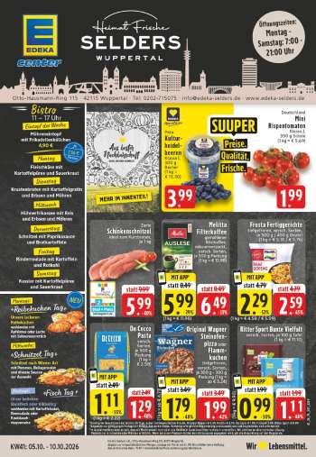 Prospekte Edeka - 5.10.2026 - 10.10.2026.