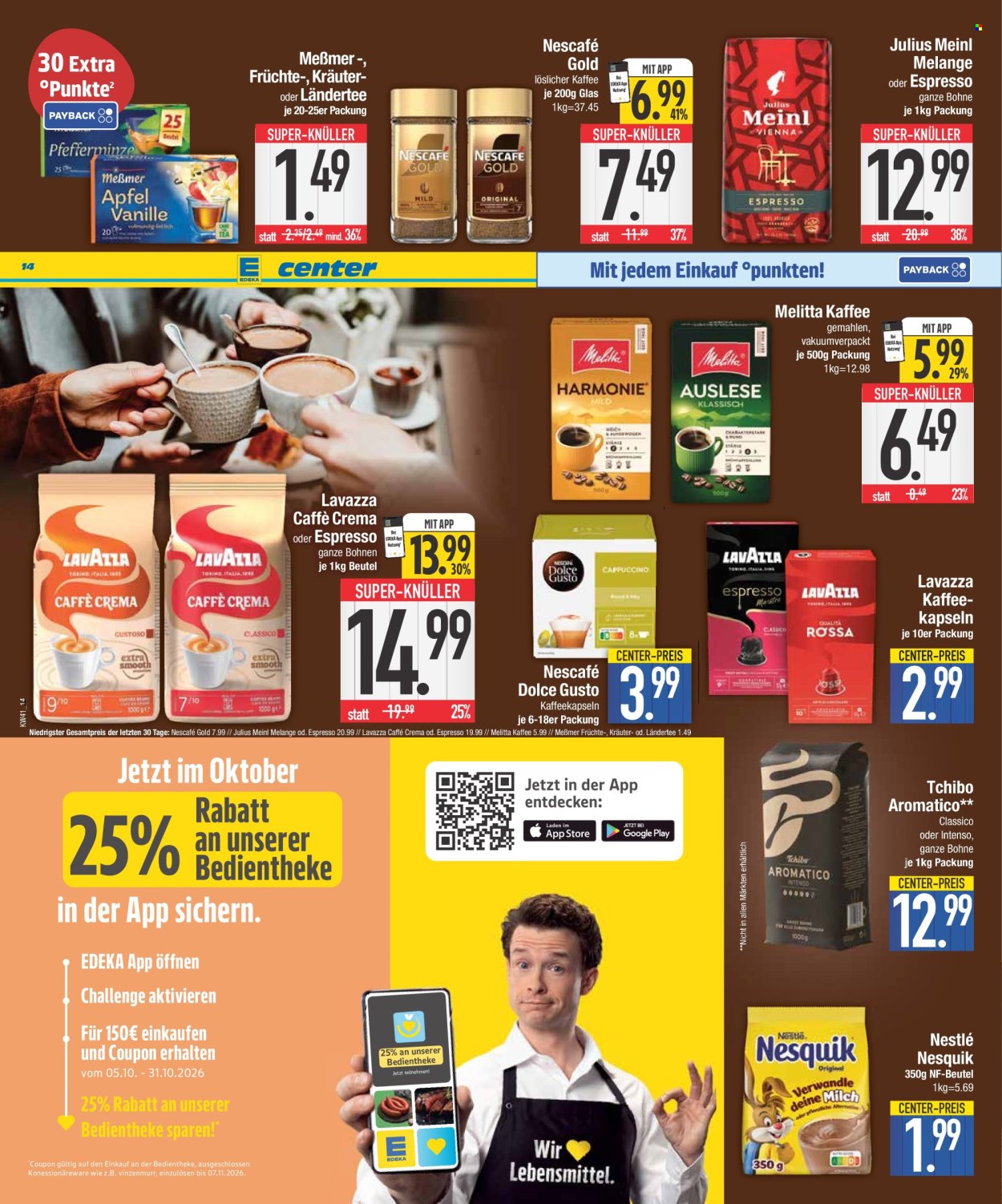 Edeka Prospekte  - 5.10.2026 - 10.10.2026. Seite 14