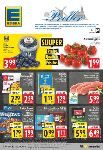Prospekte Edeka - 5.10.2026 - 10.10.2026.