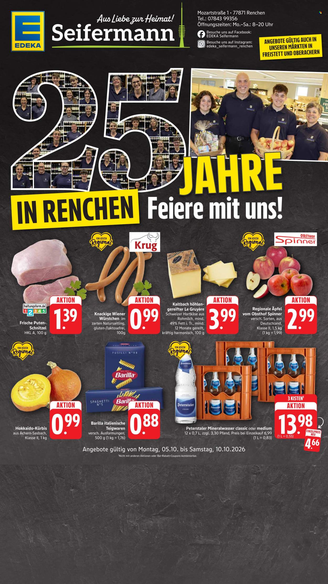Edeka Prospekte  - 5.10.2026 - 10.10.2026. Seite 1