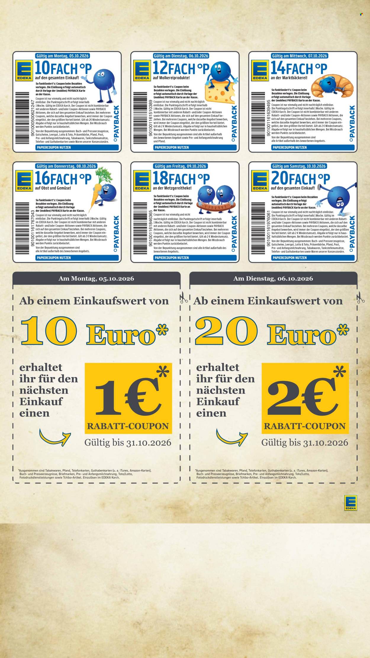 Edeka Prospekte  - 5.10.2026 - 10.10.2026. Seite 3