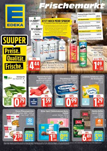 Prospekte Edeka - 5.10.2026 - 10.10.2026.