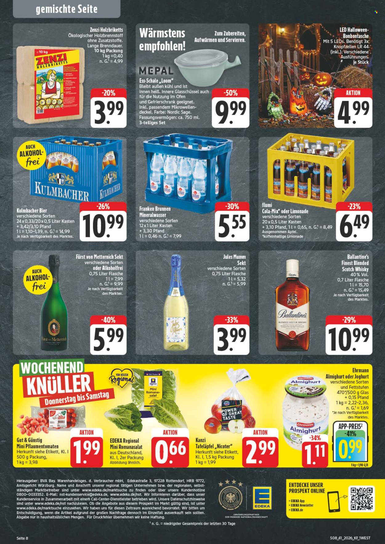 Edeka Prospekte  - 5.10.2026 - 10.10.2026. Seite 8