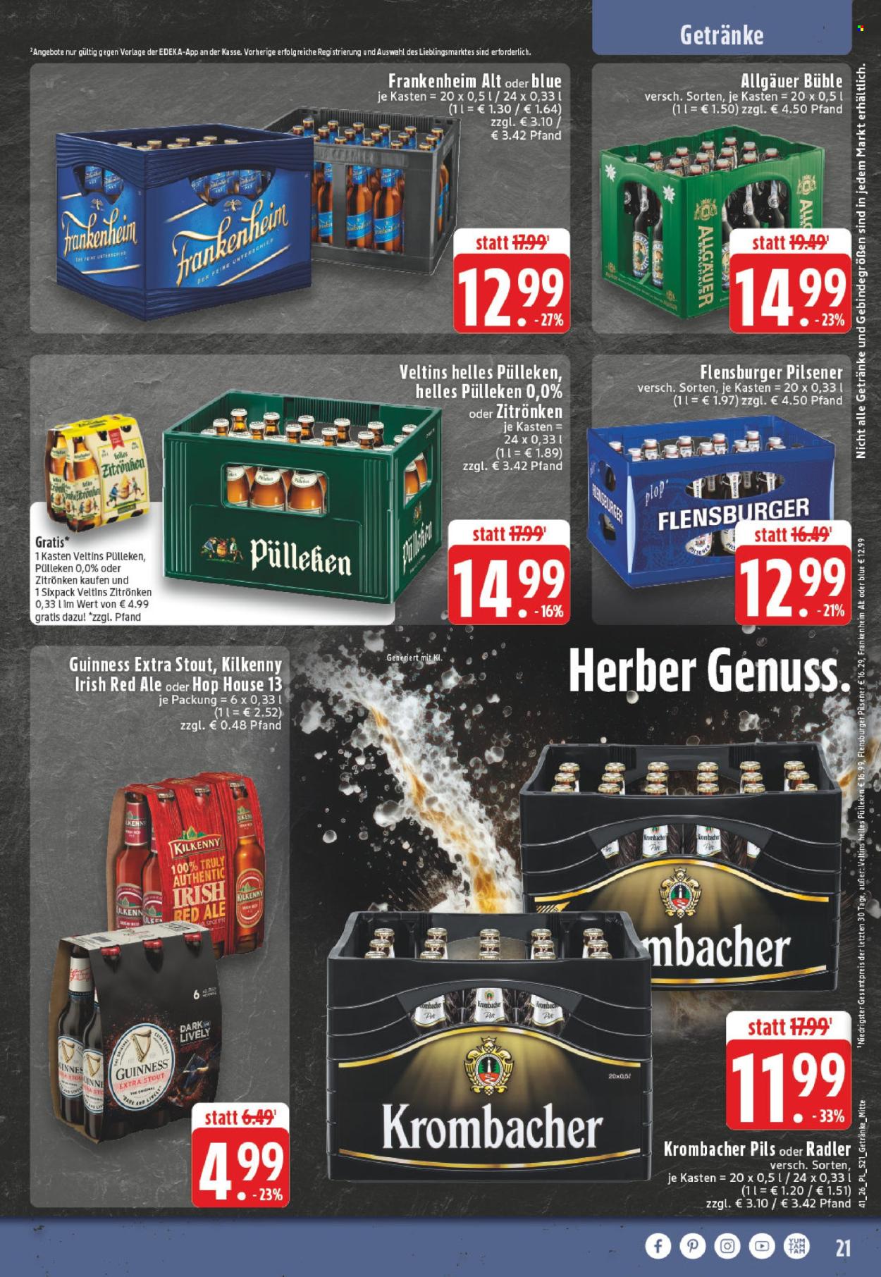 Edeka Prospekte  - 5.10.2026 - 10.10.2026. Seite 21