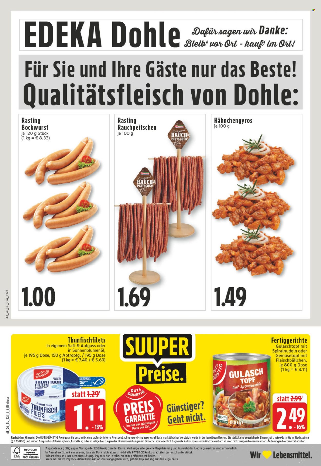 Edeka Prospekte  - 5.10.2026 - 10.10.2026. Seite 26