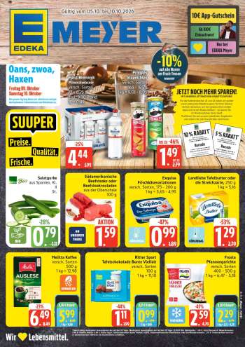 Prospekte Edeka - 5.10.2026 - 10.10.2026.