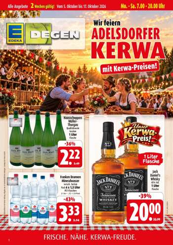 Prospekte Edeka - 5.10.2026 - 10.10.2026.