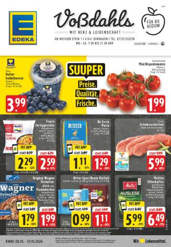 Prospekte Edeka - 5.10.2026 - 10.10.2026.