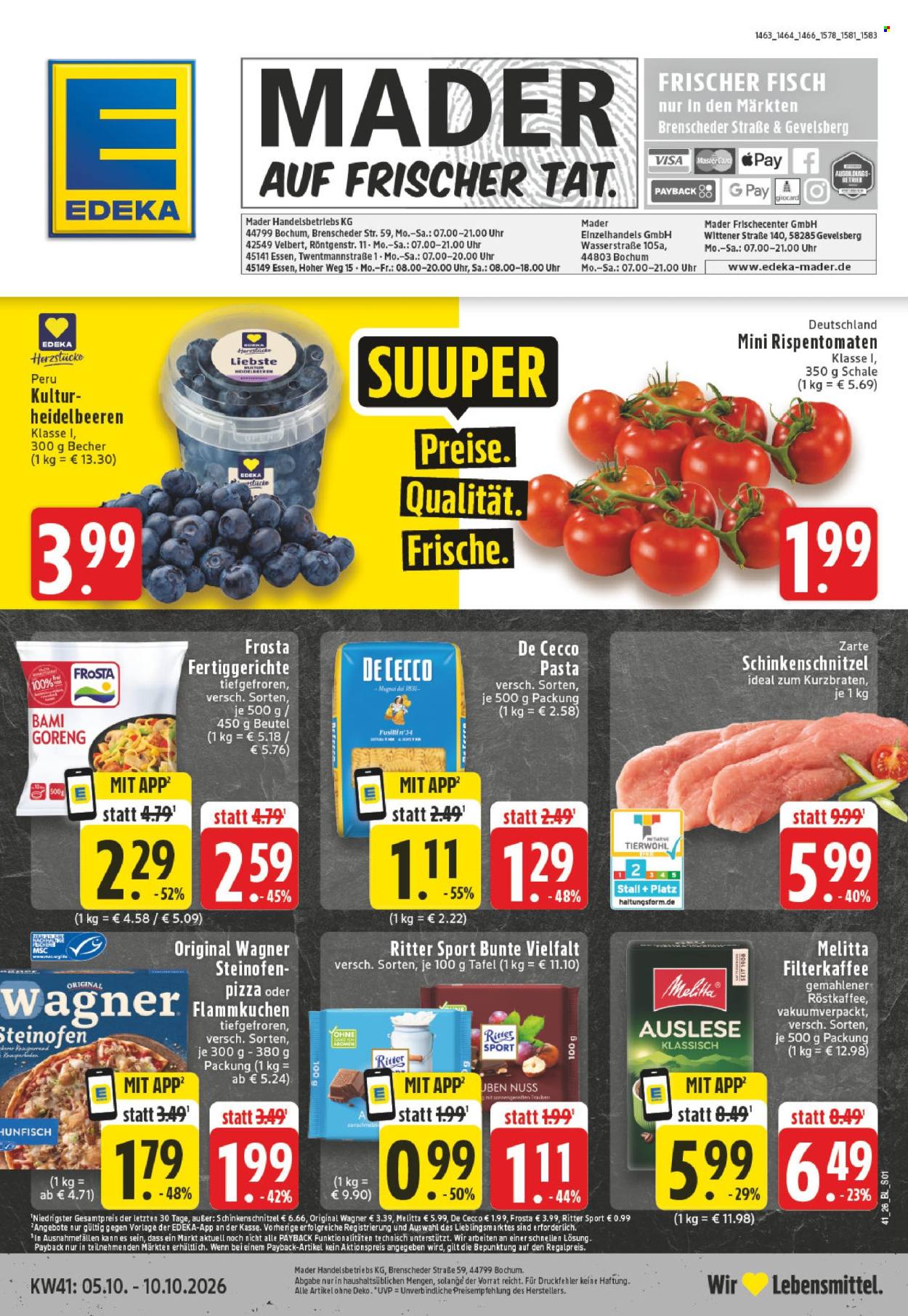 Edeka Prospekte  - 5.10.2026 - 10.10.2026. Seite 1