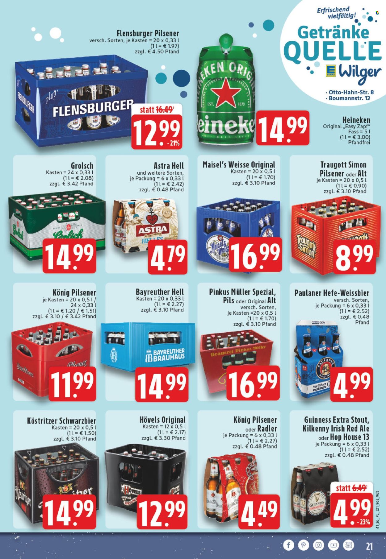 Edeka Prospekte  - 5.10.2026 - 10.10.2026. Seite 21