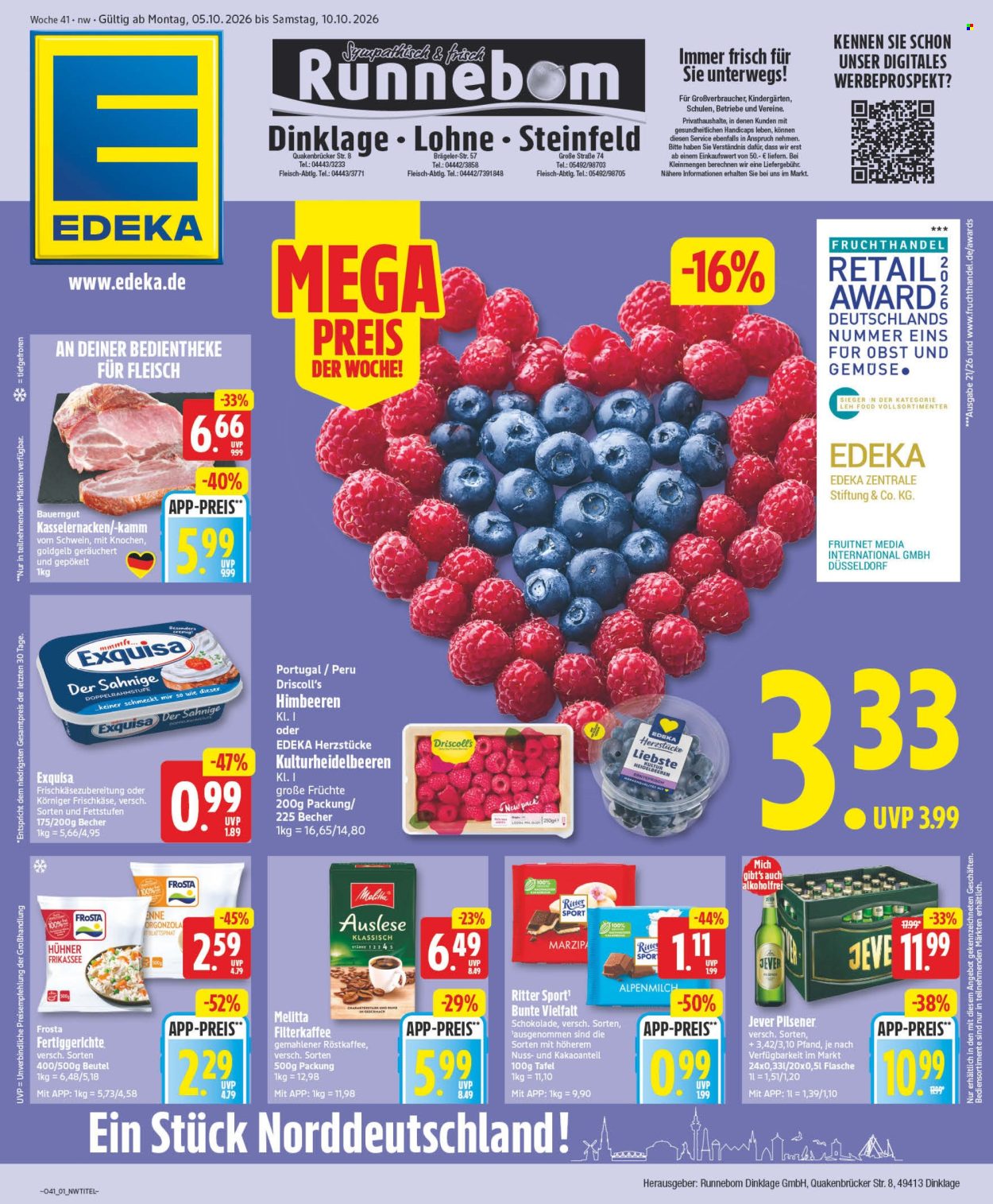 Edeka Prospekte  - 5.10.2026 - 10.10.2026. Seite 3