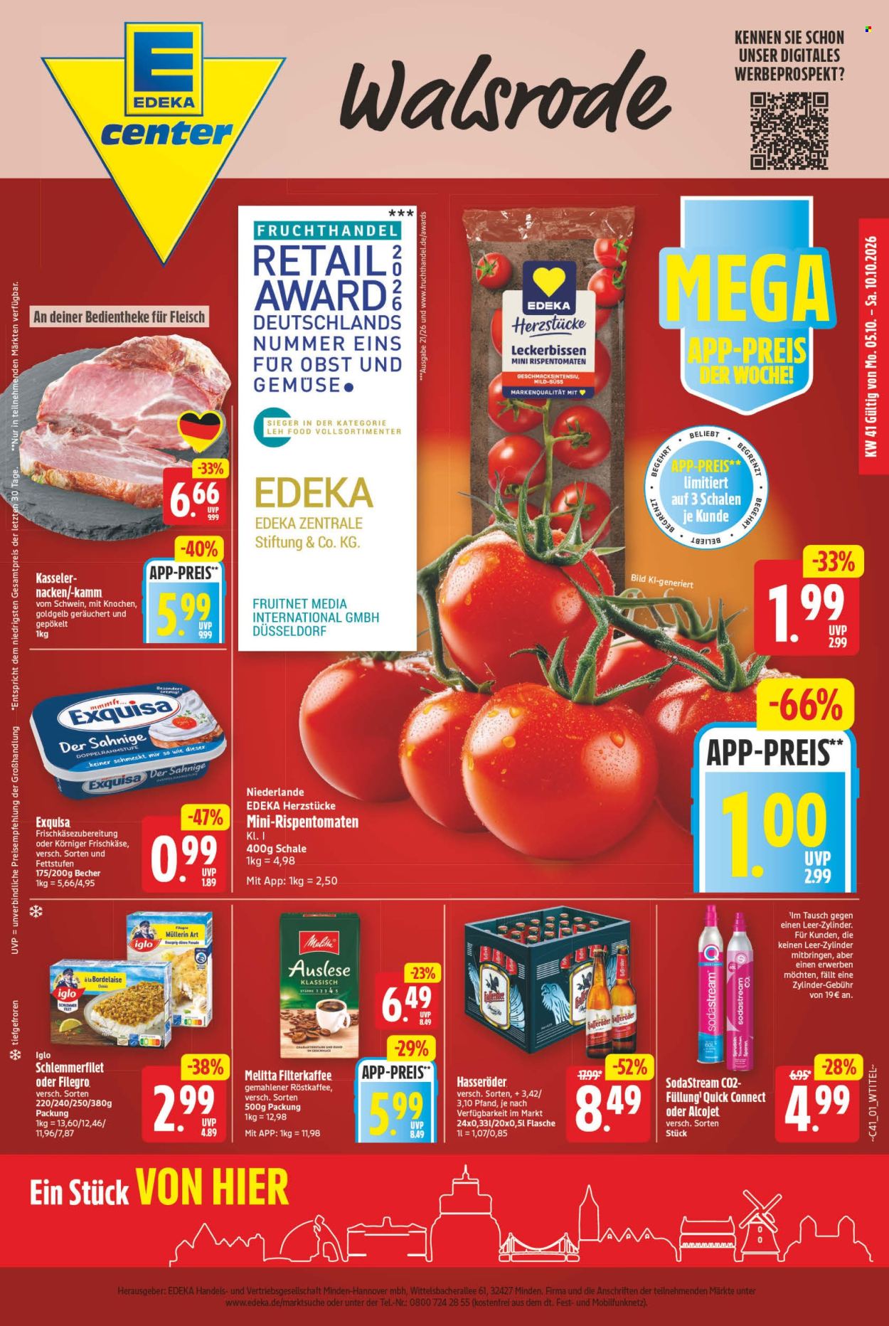 E center Prospekte  - 5.10.2026 - 10.10.2026. Seite 1