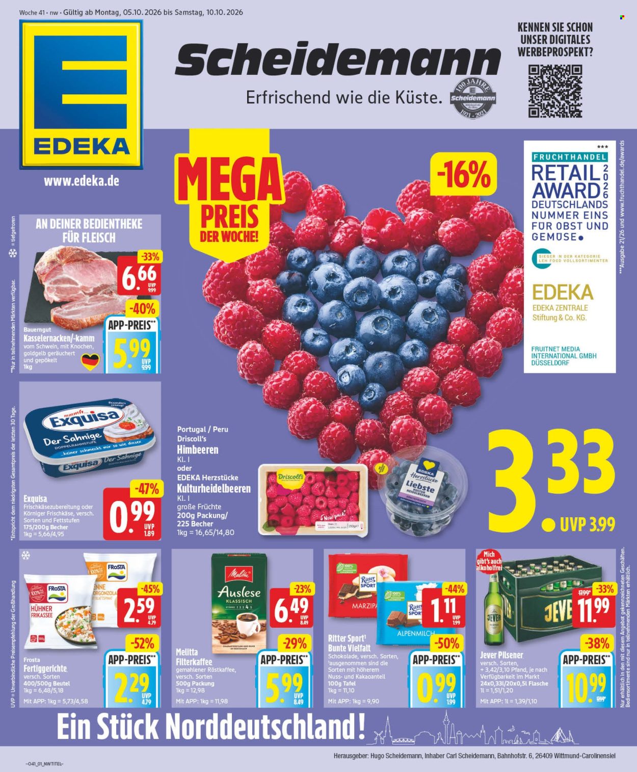 Edeka Prospekte  - 5.10.2026 - 10.10.2026. Seite 3