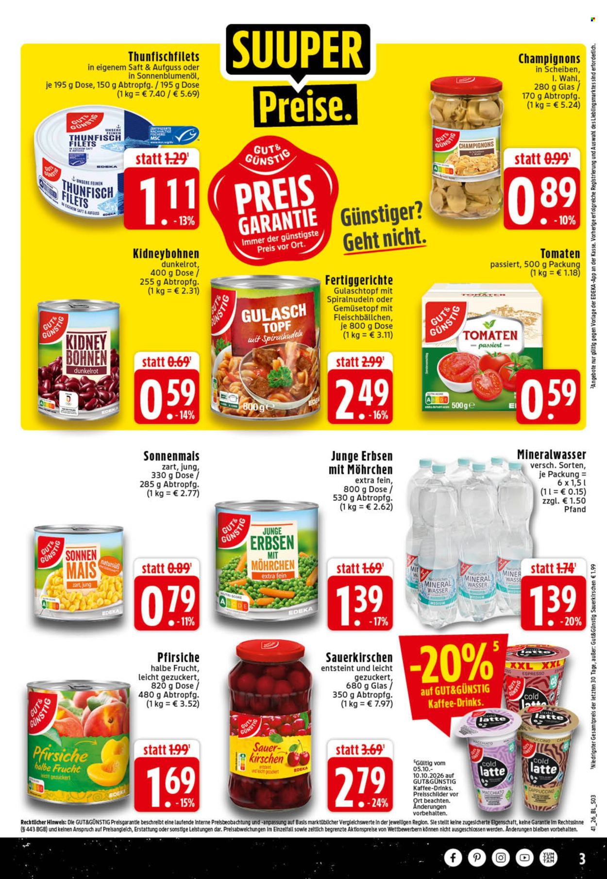 Edeka Prospekte  - 5.10.2026 - 10.10.2026. Seite 3