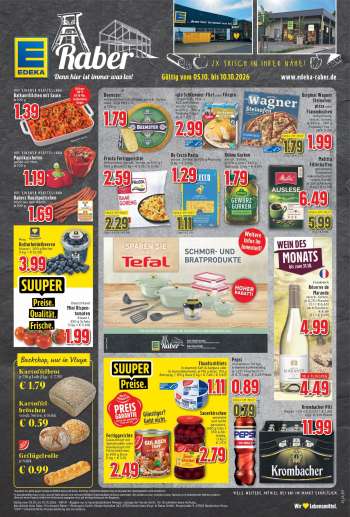 Prospekte Edeka - 5.10.2026 - 10.10.2026.