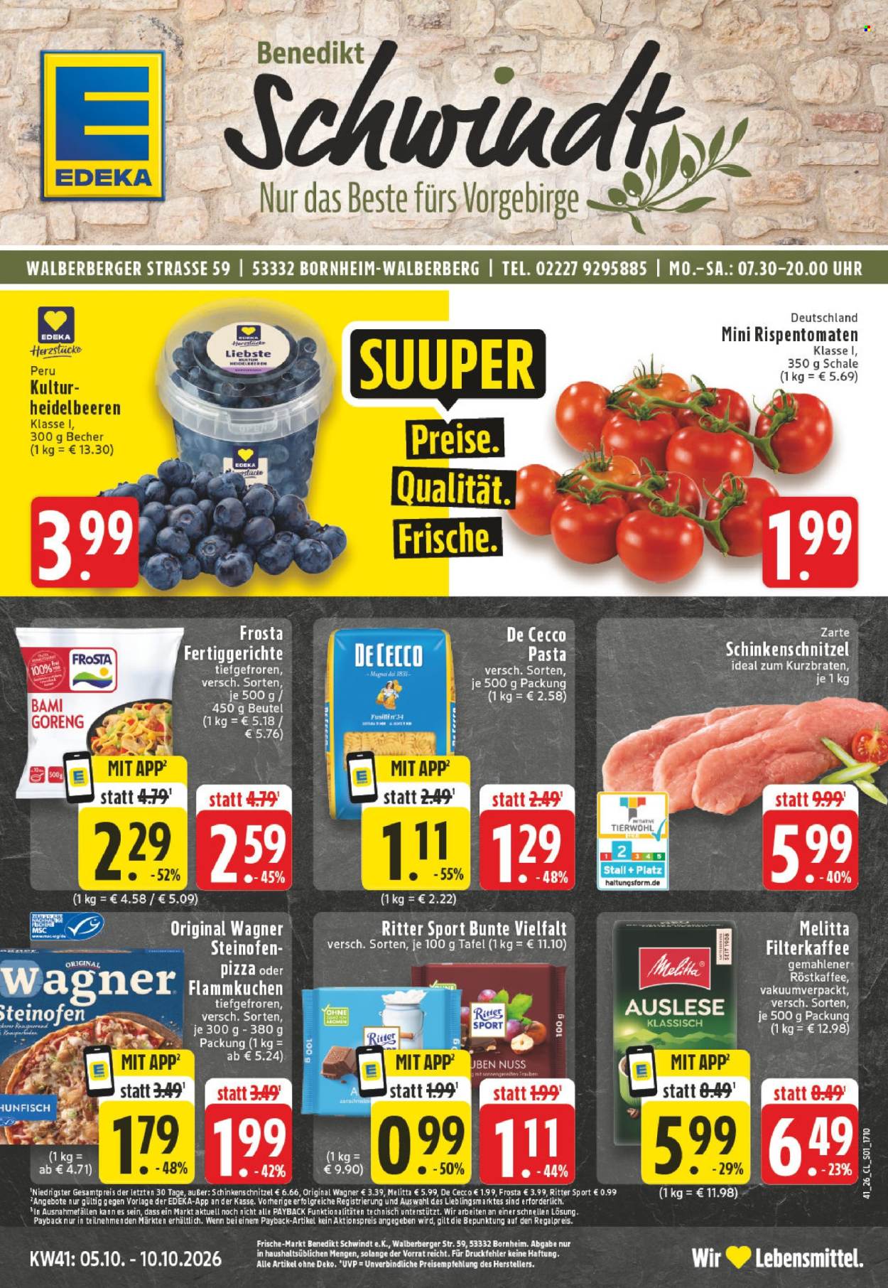 Edeka Prospekte  - 5.10.2026 - 10.10.2026. Seite 1