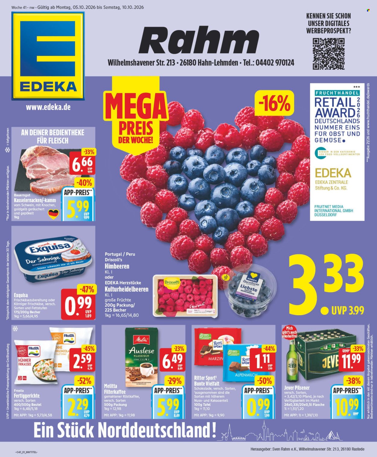 Edeka Prospekte  - 5.10.2026 - 10.10.2026. Seite 3
