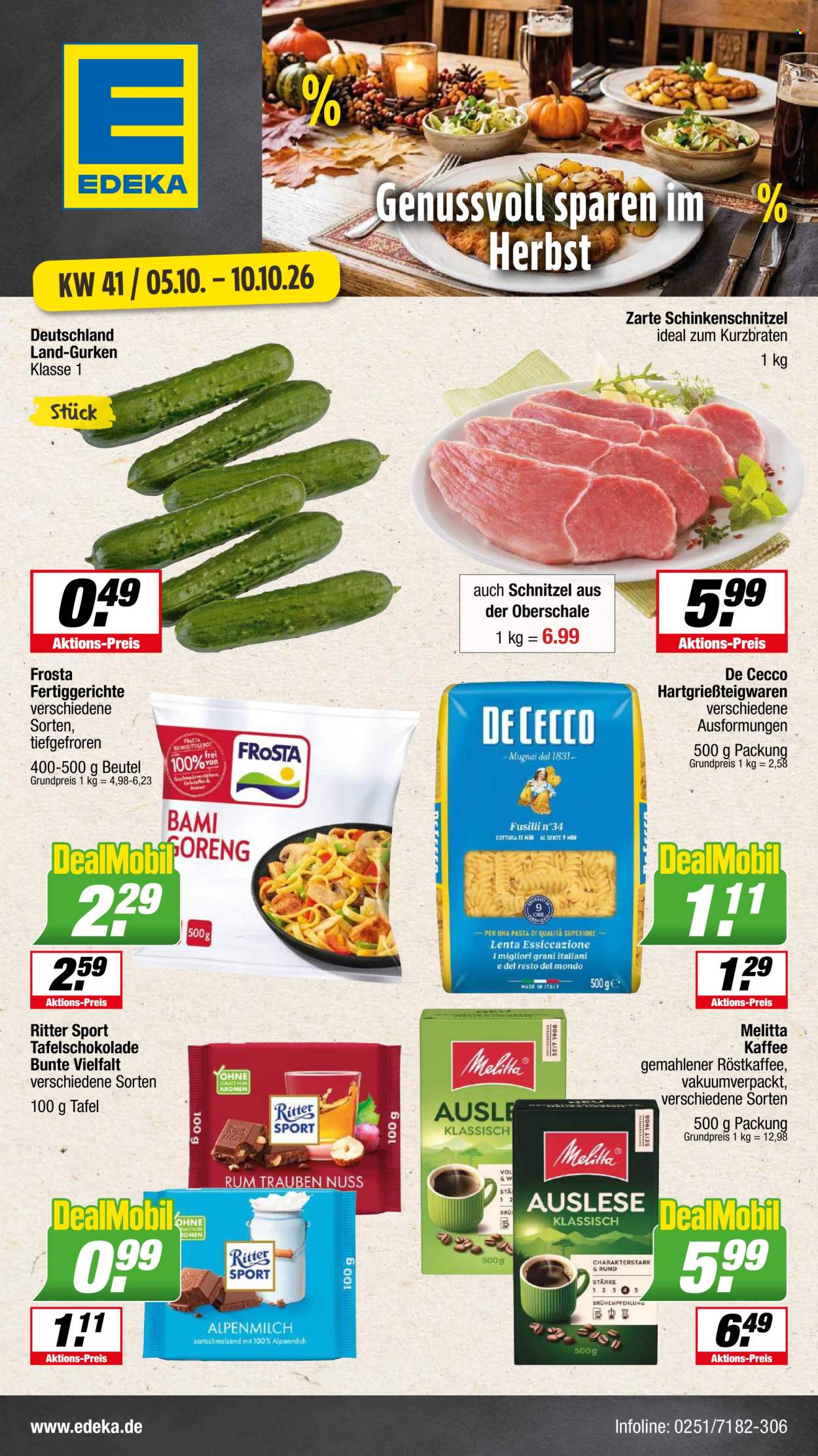 Edeka Prospekte  - 5.10.2026 - 10.10.2026. Seite 1