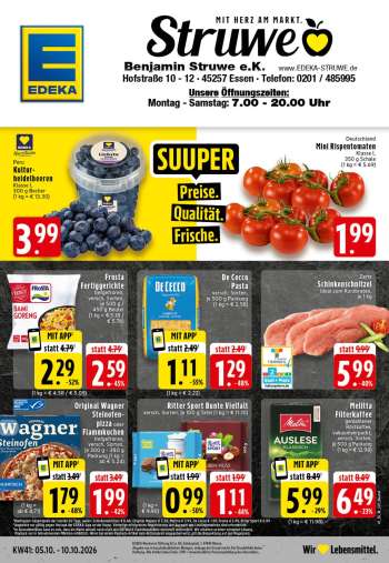 Prospekte Edeka - 5.10.2026 - 10.10.2026.