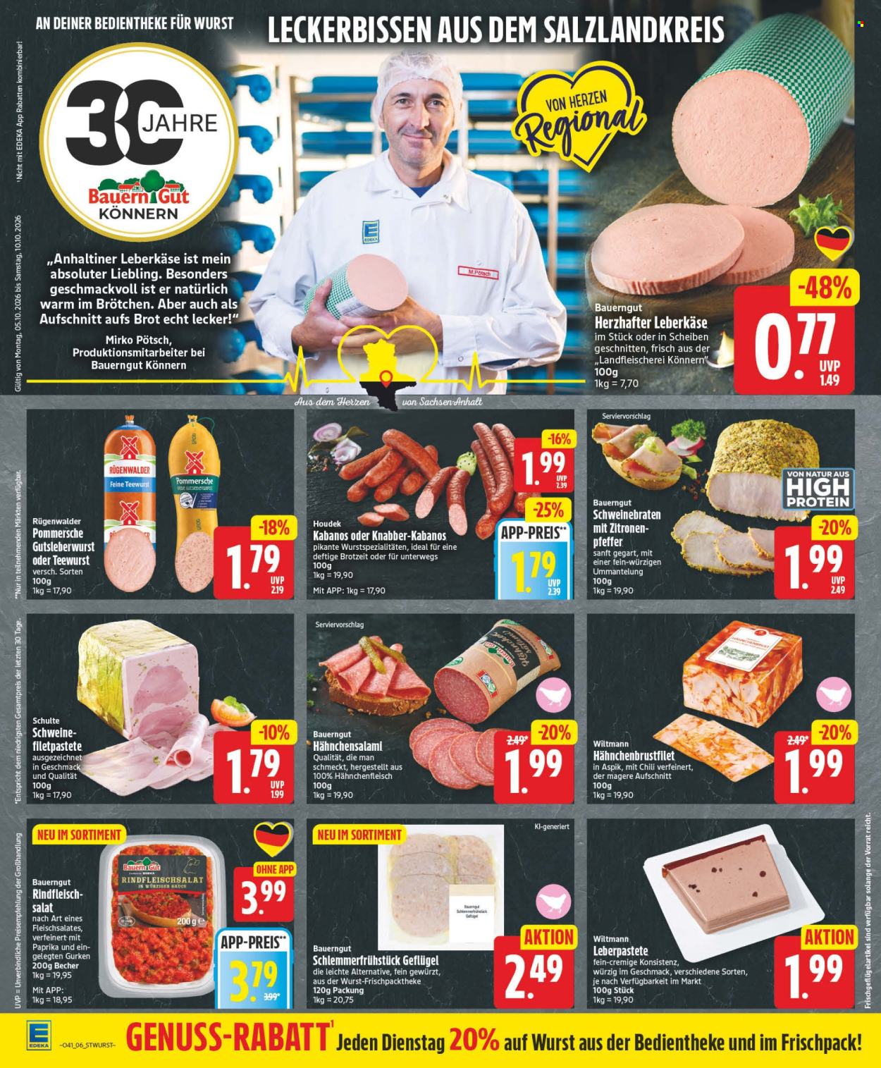 Edeka Prospekte  - 5.10.2026 - 10.10.2026. Seite 6