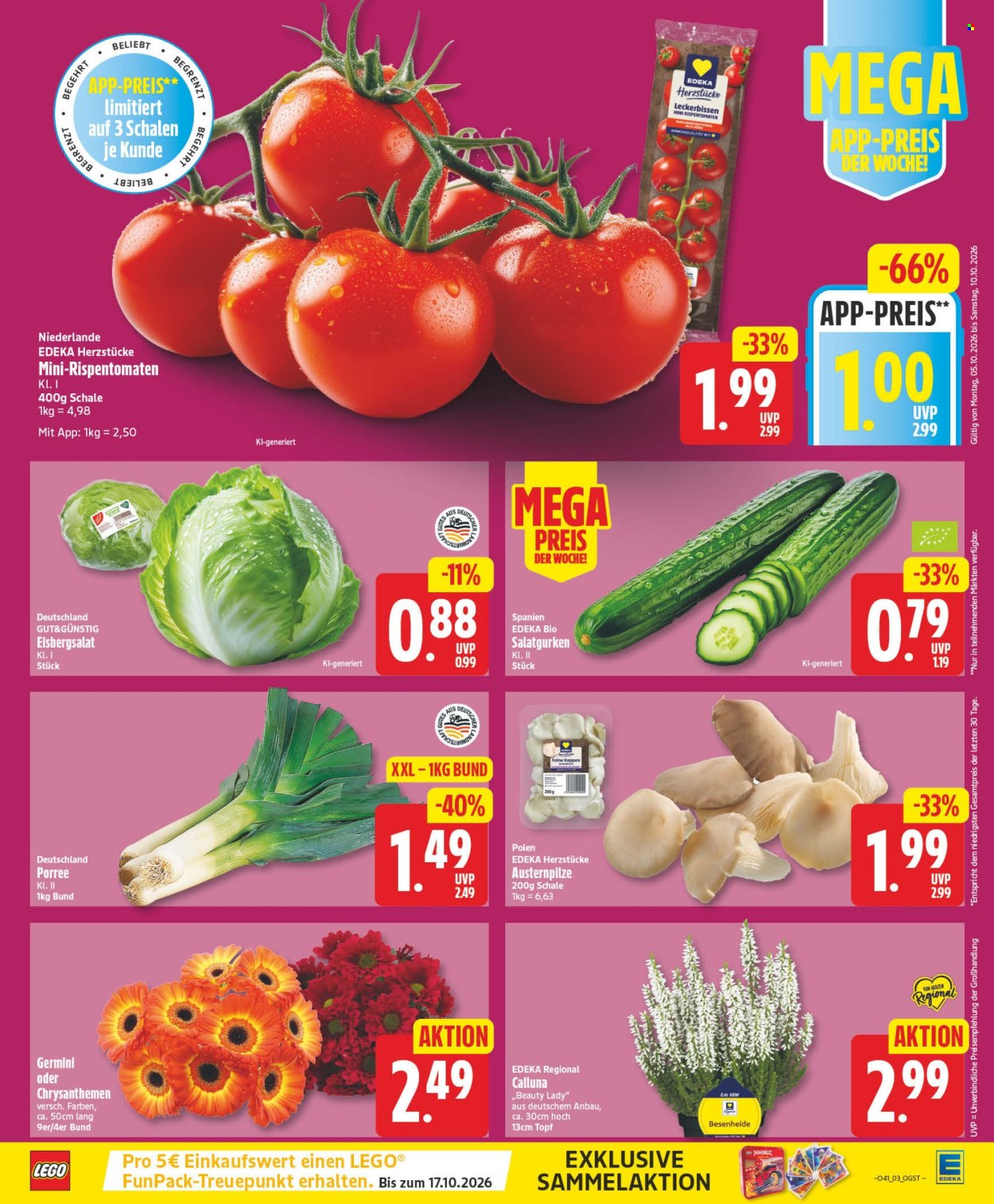 Edeka Prospekte  - 5.10.2026 - 10.10.2026. Seite 3