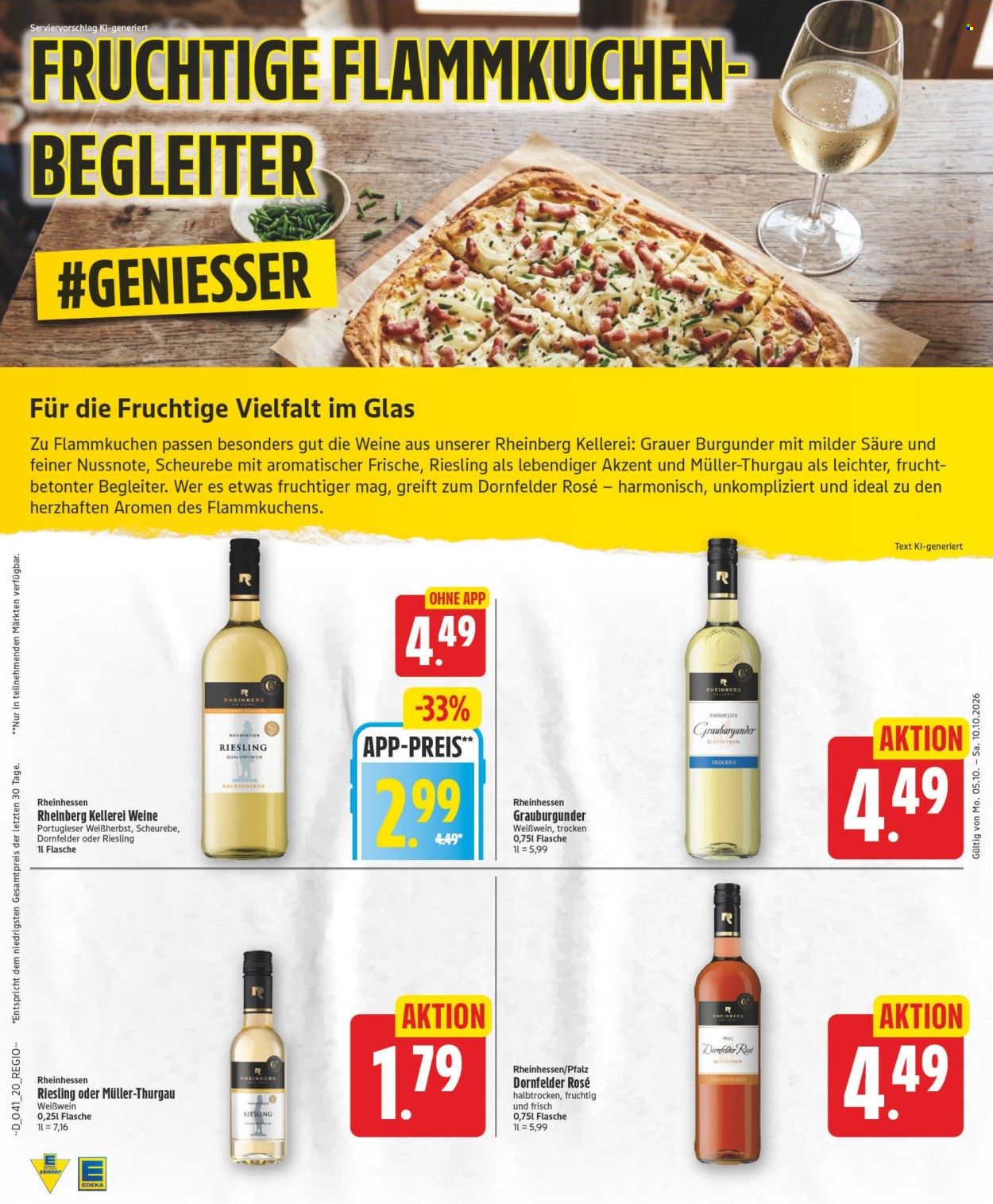 Edeka Prospekte  - 5.10.2026 - 10.10.2026. Seite 21