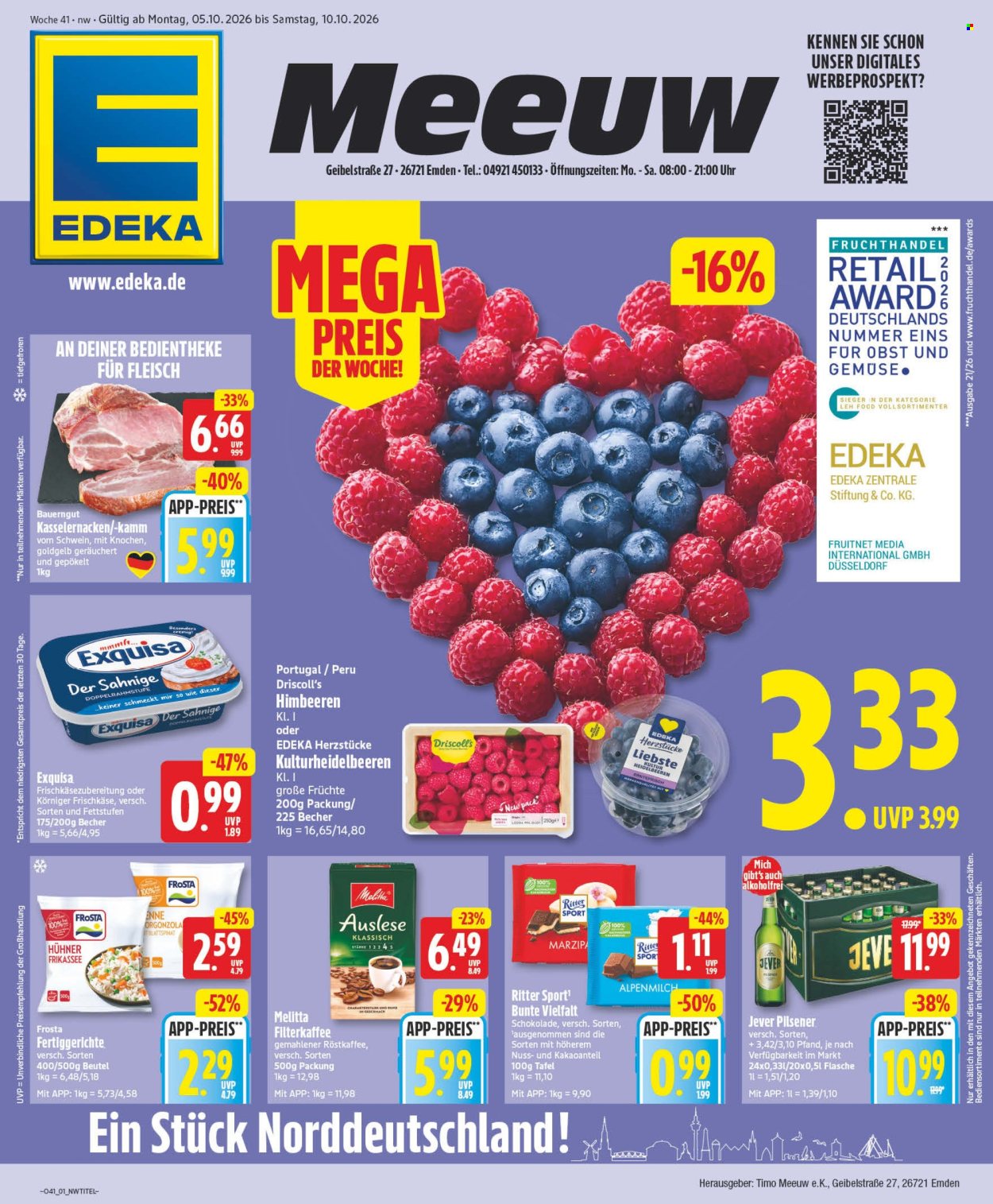 Edeka Prospekte  - 5.10.2026 - 10.10.2026. Seite 3