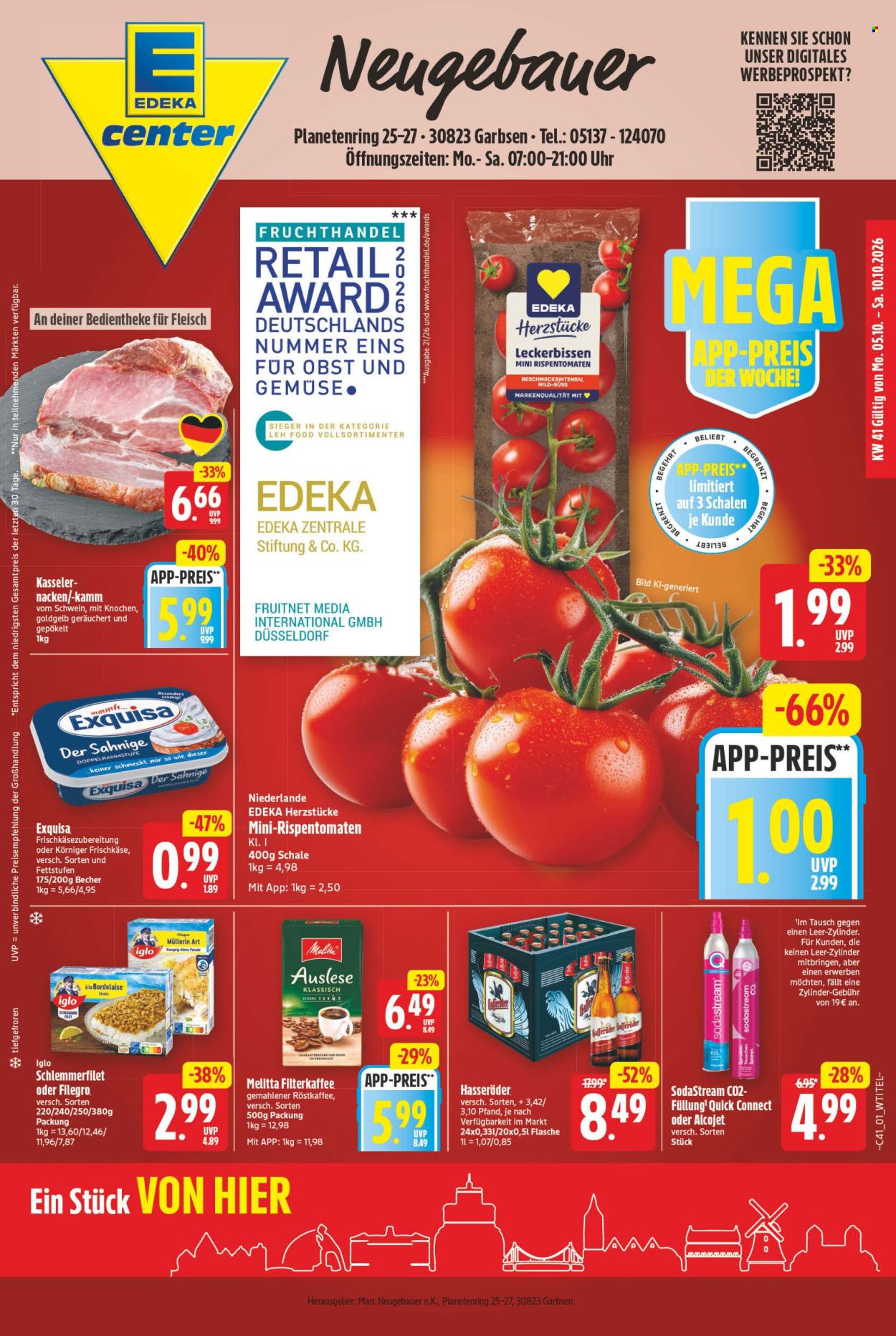 E center Prospekte  - 5.10.2026 - 10.10.2026. Seite 1