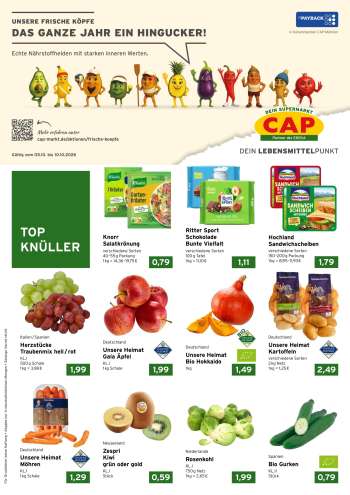 Prospekte CAP-Markt - 5.10.2026 - 10.10.2026.