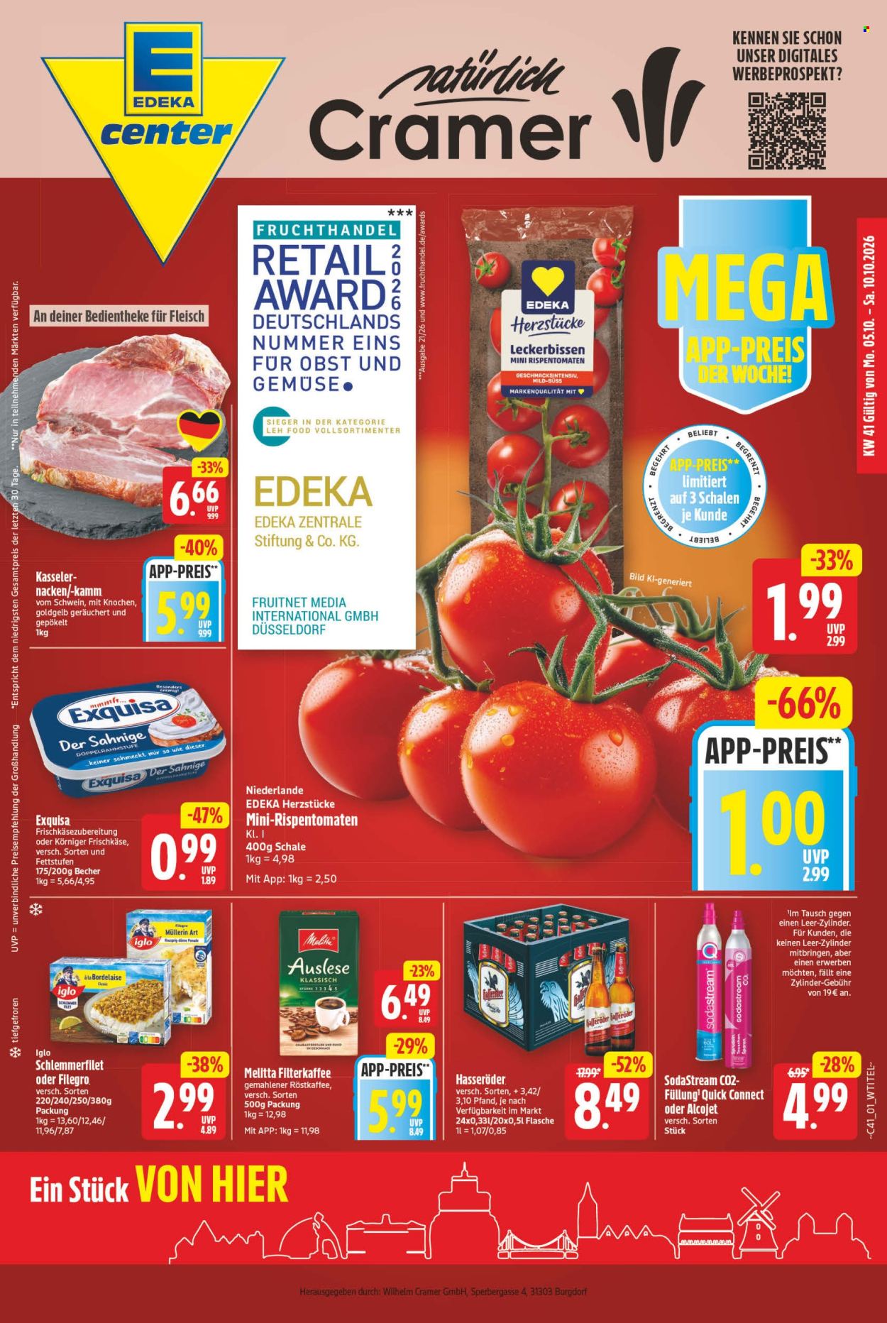 E center Prospekte  - 5.10.2026 - 10.10.2026. Seite 1