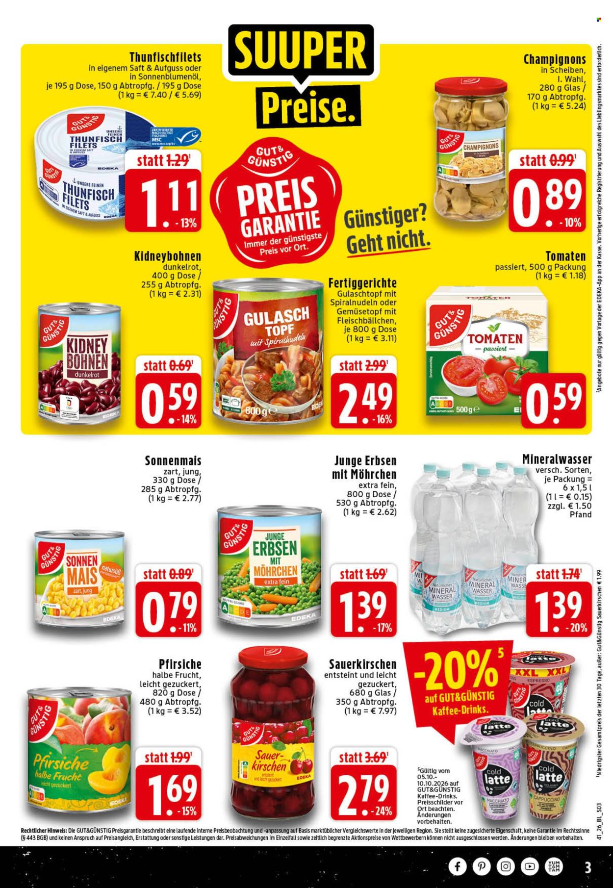 Edeka Prospekte  - 5.10.2026 - 10.10.2026. Seite 3